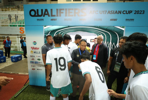 Indonesia U-17 Vs Malaysia, Menpora: Semoga Bisa Meraih Kemenangan