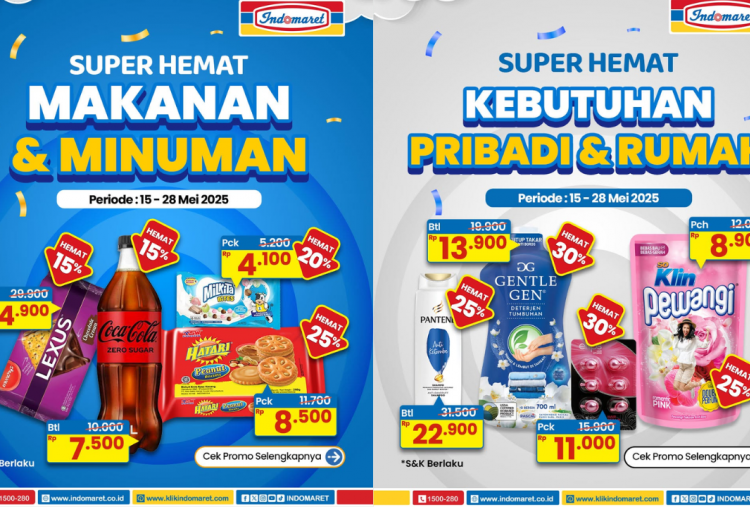 Katalog Promo JSM Indomaret Terbaru 16-18 Mei 2025, Diskon Sabun Pencuci Piring Cuma Rp7.900