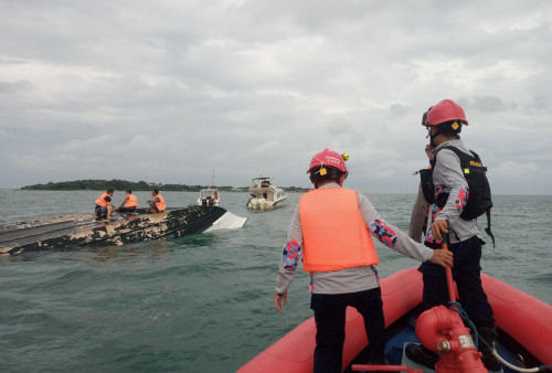 Satu WNA Asal Taiwan Hilang Imbas Kapal KM Parikudus Terbalik di Kepulauan Seribu