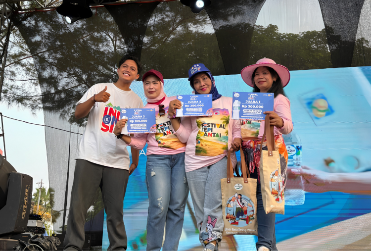 Festival Tepi Pantai 2026, SanQua Dukung Gaya Hidup Aktif Warga Surabaya