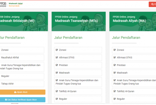 Catat! Jadwal Pendaftaran PPDB Madrasah Jakarta 2024 Jenjang MIN, MTsN dan MAN