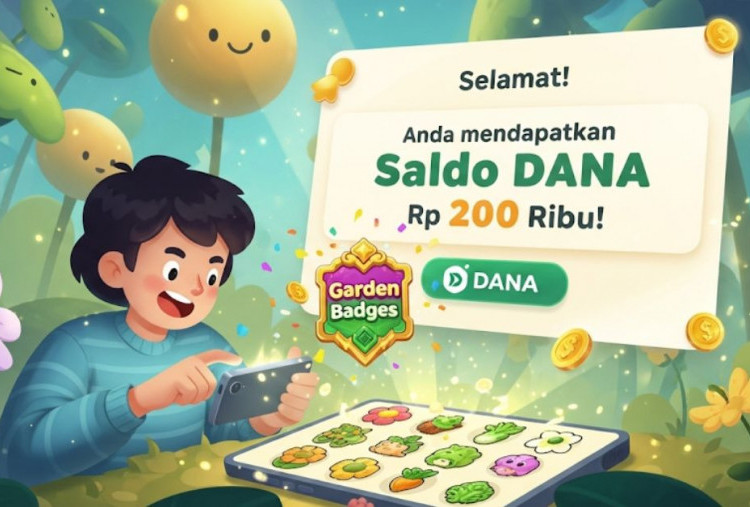 Main Game Dapat Saldo DANA Gratis Rp 200 Ribu dari Garden Badges
