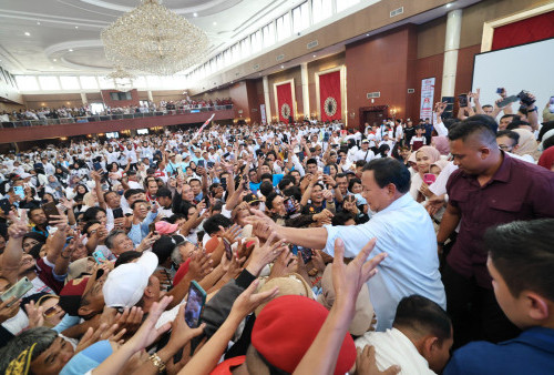 Kampanye di Bandung, Prabowo: Kami akan Bekerja Sebenar-benar dan Sejujur-jujurnya untuk Rakyat Indonesia