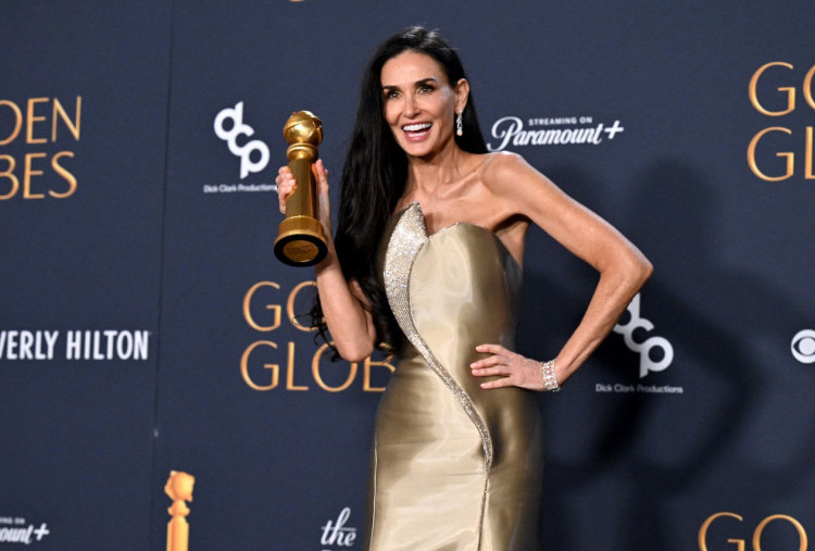 Demi Moore Raih Golden Globe Perdana via The Substance, Pernah Dibilang Aktris Popcorn  