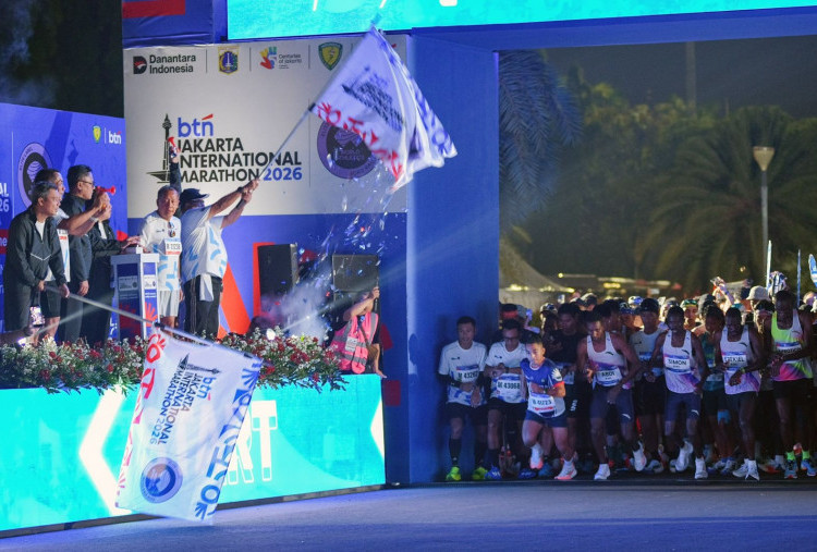 BTN Jakarta International Marathon 2026 Diramaikan 45 Ribu Pelari, Perkuat Sport Tourism Indonesia