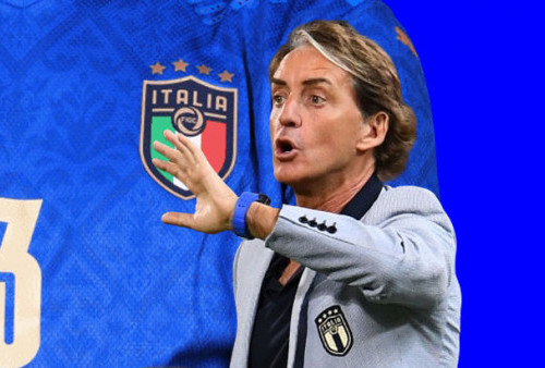 Italia Dalam Situasi Sulit, Roberto Mancini Hanya Punya Waktu Setengah Hari Rancang Taktikal