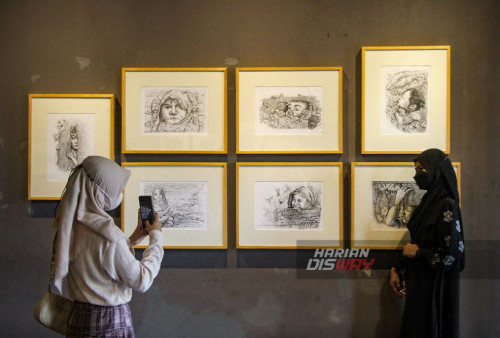 Pameran Lukisan Drawing Owah Gingsir