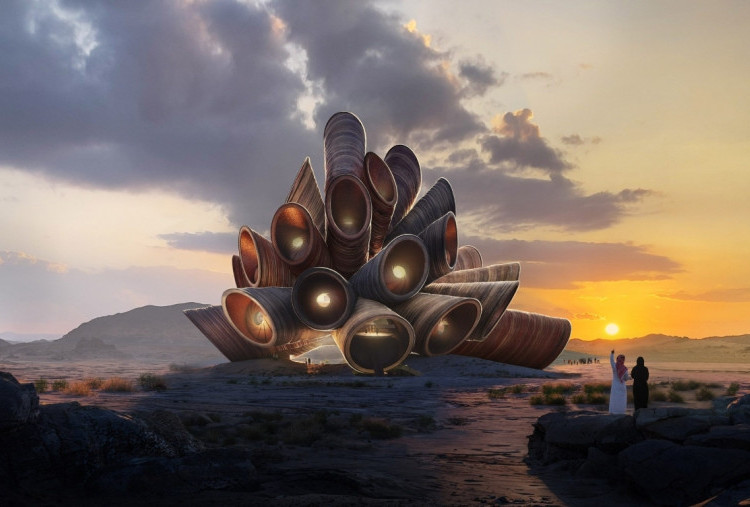 Heatherwick Studio Rancang Observatorium Luar Angkasa di Arab Saudi, Padukan Wisata Astronomi dan Riset
