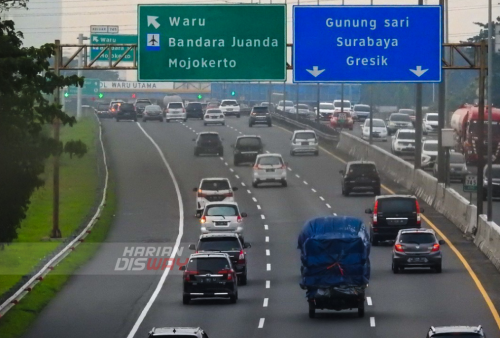 Puncak Arus Mudik Lebaran 2022 di Tol Trans-Jawa