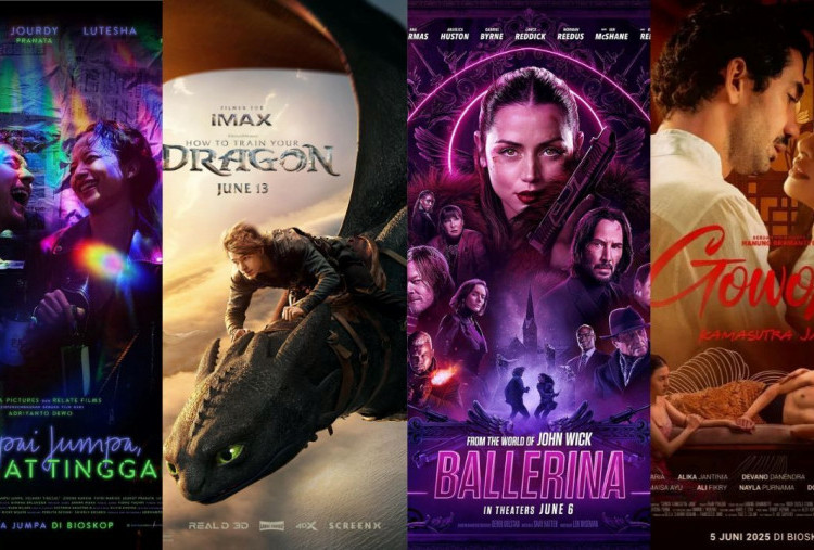 12 Film Bioskop Tayang Juni 2025: Ada Sekuel John Wick sampai Karya Baru Pixar!