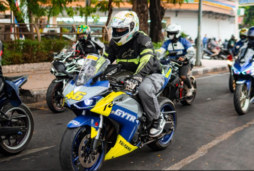Bikers R Series Surabaya Rasakan Pengalaman Berbeda di bLU cRU Riding Experience