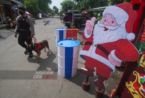 Sterilisasi ini merupakan salah satu bentuk kehadiran Polri untuk masyarakat serta mengantisipasi segala bentuk gangguan kamtibmas.