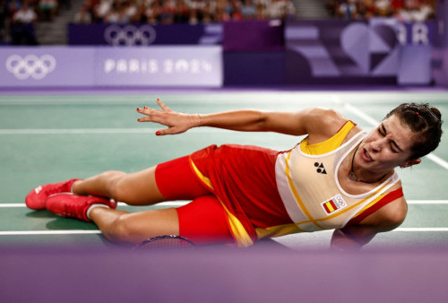 Olimpiade Paris 2024: Carolina Marin Cedera, Gregoria Auto Dapat Perunggu!  