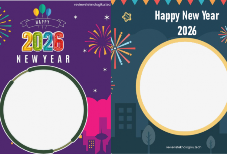 Happy New Year! 30 Link Twibbon Tahun Baru 2026 Gratis Lengkap Ucapan, Yuk Share ke Media Sosial