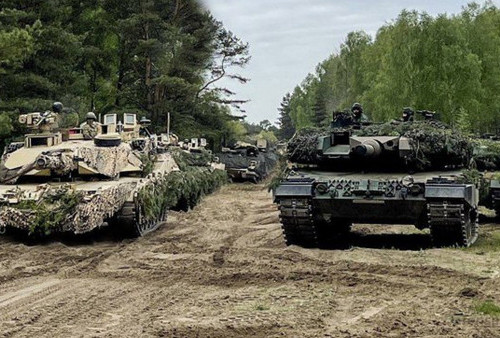 Ukraina Persiapkan Serangan Musim Semi, Tank dan Senjata dari Barat Perkuat Pasukan