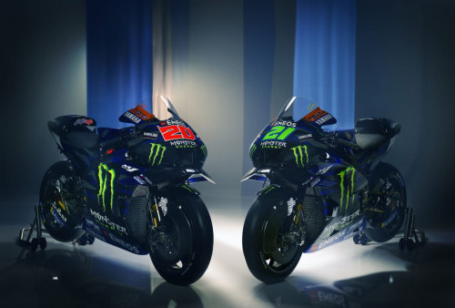 Detail Livery Baru Monster Energy Yamaha MotoGP