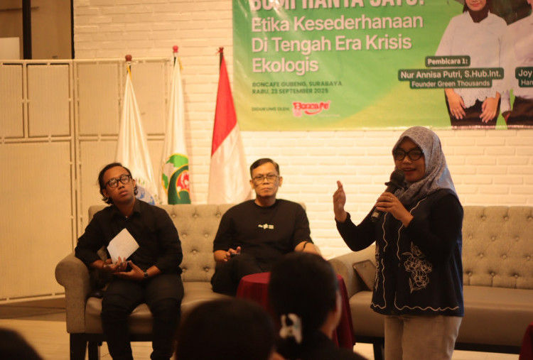 Pemuda Lintas Agama di Surabaya Bahas Krisis Ekologis dan Etika Kesederhanaan