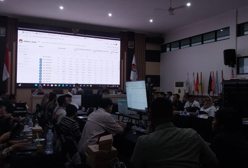 Hasil Rekapitulasi KPU Surabaya, Prabowo-Gibran Menang Telak di Surabaya