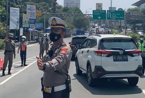 One Way Diterapkan di Puncak Bogor, Arus Kendaraan Kembali ke Jakarta Diprioritaskan 