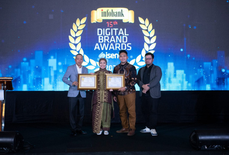 Penguatan Digital Branding Antar bank bjb Raih Prestasi di Infobank–Isentia Digital Brand Appreciation 2026