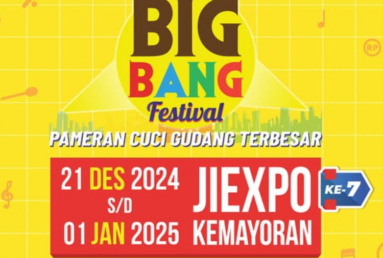 Berburu Diskon Akhir Tahun di Big Bang Festival 2025 JIExpo Kemayoran, Jangan sampai Ketinggalan!