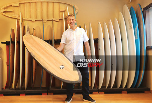 Mengenal Entrepreneurs' Organization (3): Dietmar Dutilleux Bikin Papan Surfing Paling Ramah Lingkungan