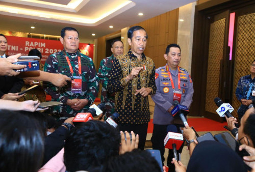 Hadiri Rapim TNI - Polri, Ini Pesan Presiden Jokowi Demi Keamanan Negara