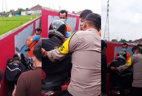 Heboh Ojol di Tasikmalaya Disangka Meninggal di Atas Motor Ternyata Masih Hidup, Netizen: Kena Prank