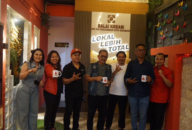 PDIP Surabaya Makin Dekat Dengan Anak Muda, Kolaborasi Lewat Siniar Dalam Moment Merah Muda Fest