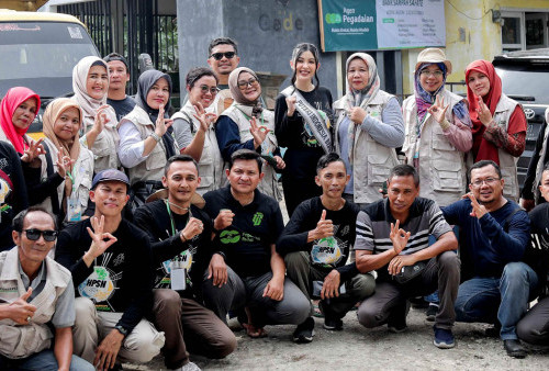 PT Pegadaian bersama FORSEPSI Peringati Hari Peduli Sampah Nasional 2024 di Pangandaran 