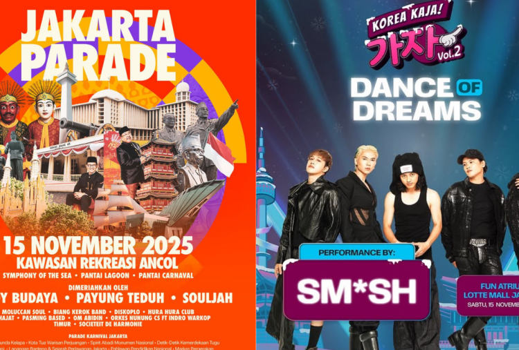 9 Konser Gratis di Jabodetabek Akhir Pekan 14-16 November 2025, Ada Mahalini hingga Kerispatih!