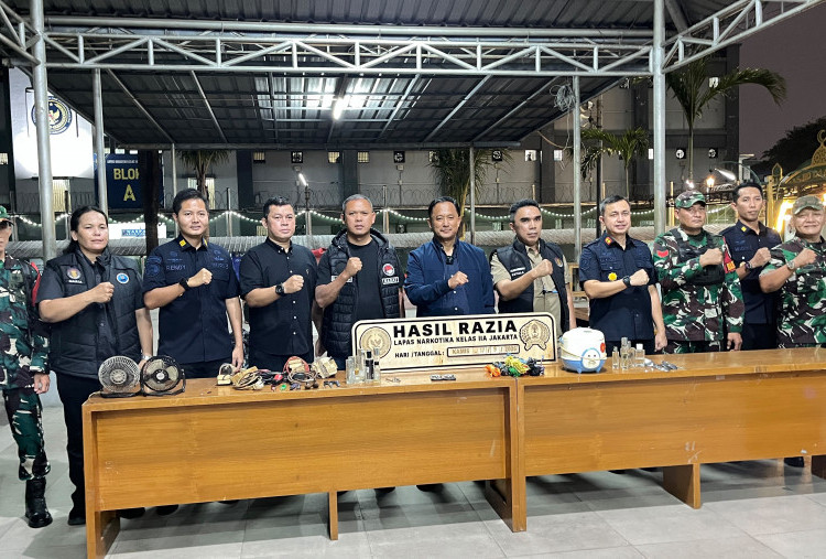 Razia Mendadak Digelar, 110 Petugas Sisir Lapas Narkotika Jakarta