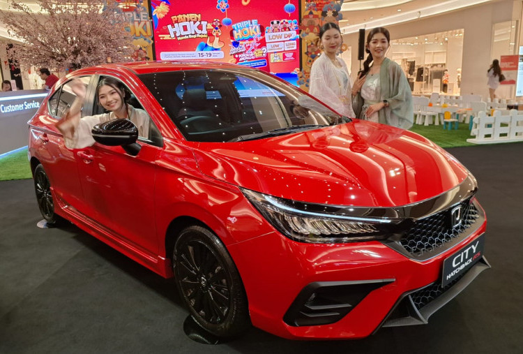 Honda City Hatchback RS 2025, Produk Terbaru Tampil dalam Pameran Honda Panen Hoki