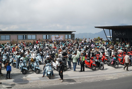Ribuan Bikers di 20 Kota Serentak Gelar Riding Bareng Sambut Ulang Tahun Yamaha