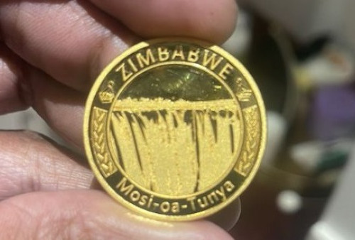 Atasi Inflasi yang Mencapai 191 Persen, Zimbabwe Keluarkan Koin Emas 
