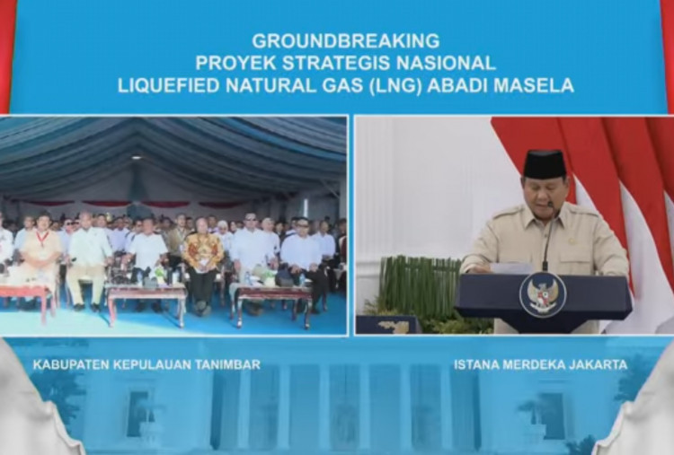 Prabowo Resmikan Groundbreaking PSN LNG Abadi Masela, Tonggak Investasi Energi Terbesar