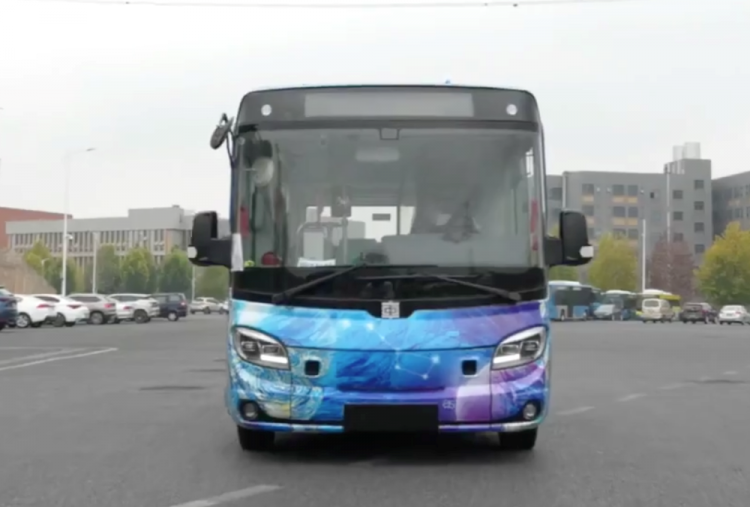 CRRC Mantapkan Bus Pintar di Zhuzhou