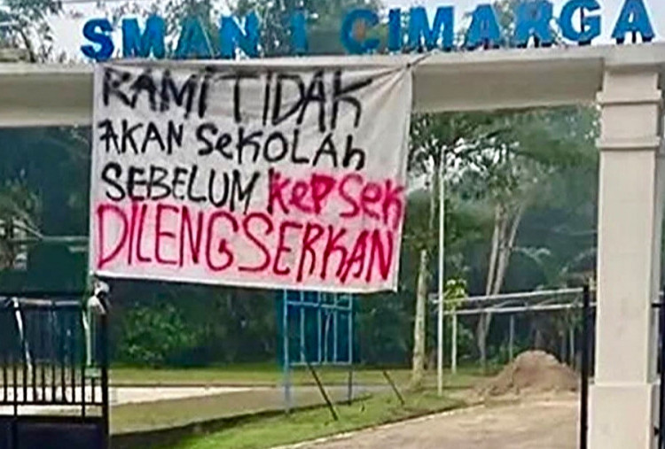 Aksi Mogok Massal di SMAN 1 Cimarga, Kepala Sekolah Dinonaktifkan Usai Tampar Siswa