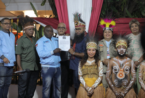 Yakin Teruskan Program Jokowi di Papua, Relawan Deklarasi Dukung Prabowo-Gibran