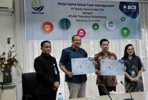Hadirkan Solusi Pembayaran, BCA Luncurkan Sinergi dengan PDAM Tirta Musi Palembang