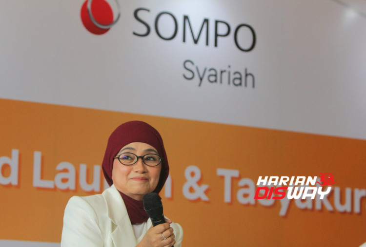 Direktur Utama Sompo Syariah Ratna Indrayani menegaskan, perusahaan akan mengedepankan perlindungan yang adil, transparan, dan sesuai prinsip syariah. Tak hanya mengembangkan produk, Sompo Syariah juga berkomitmen memperluas pemahaman masyarakat melalui edukasi dan sosialisasi. Dengan dukungan pengalaman global grup Sompo, perusahaan ingin menghadirkan solusi perlindungan yang relevan dengan kebutuhan masyarakat modern, tanpa meninggalkan nilai-nilai syariah. (Foto: Raka Denny/Harian Disway)