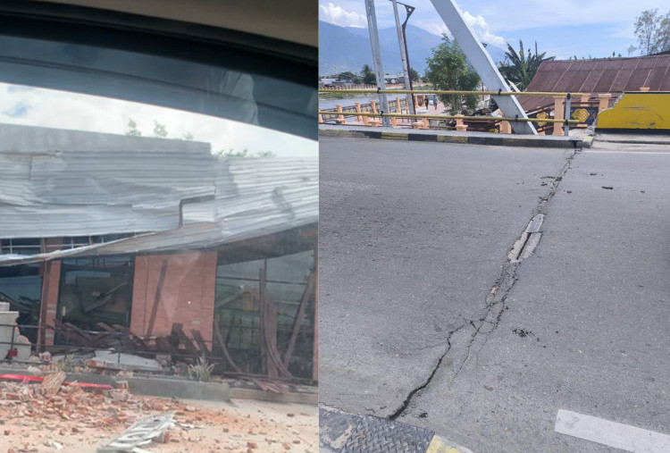 Gempa Magnitudo 6,7 Guncang Sulawesi Tengah, Warga Panik dan Sejumlah Bangunan Dilaporkan Rusak
