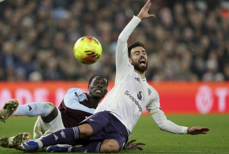 Bruno Fernandes Cedera, Berpotensi Absen di Derby Manchester