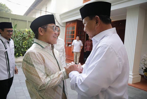 Dapat Dukungan dari PBB, Prabowo Subianto Colek Cak Imin: Jangan Kemana-mana Gus! 