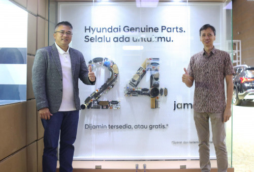 HMID Hadirkan Program Hyundai Genuine Parts Availability 24 Hours Guarantee or Free di IIMS 2023 