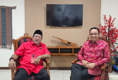 Beredar Foto Pertemuan Anies-Rano Karno, Djarot Ungkap Isi Pembicaraan di DPP PDIP