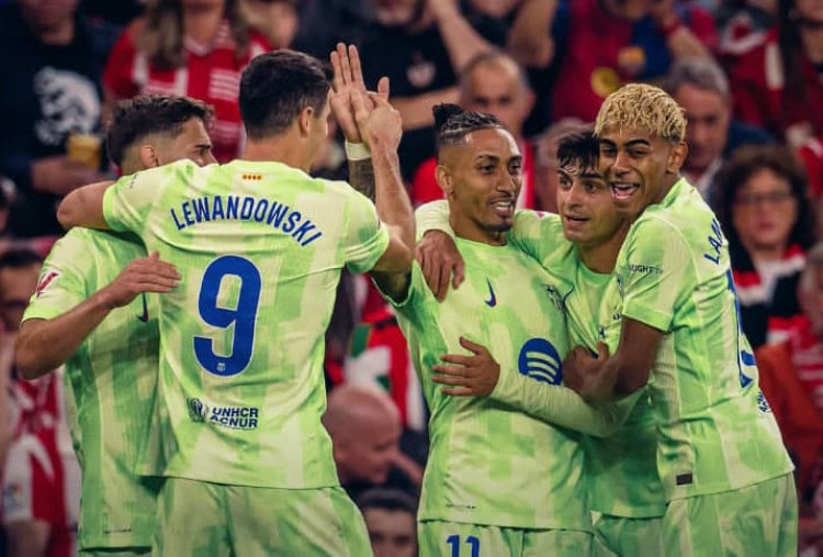 Bilbao vs Barcelona 0-3: Blaugrana dan Athletic Club Sama-Sama Berpesta