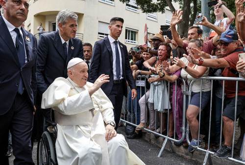 World Youth Day, Paus Fransiskus Membawa Sukacita dan Harapan Baru bagi Warga Lisbon