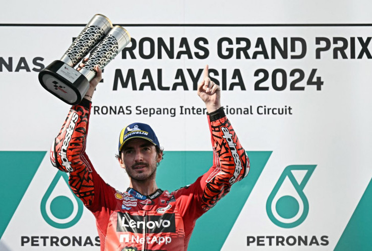 MotoGP Malaysia 2024: Pecco Bagnaia Ungguli Jorge Martin, Duel Juara Dunia Lanjut ke Barcelona