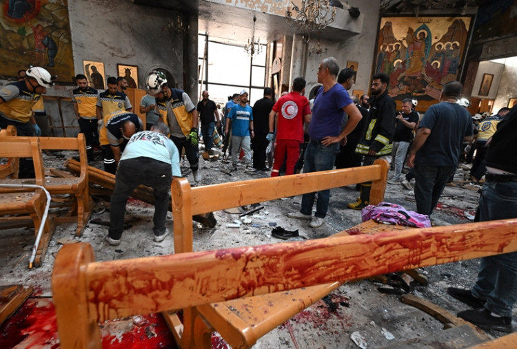 Suriah Tuding ISIS Sebagai Pelaku Pengebomam Gereja di Damaskus